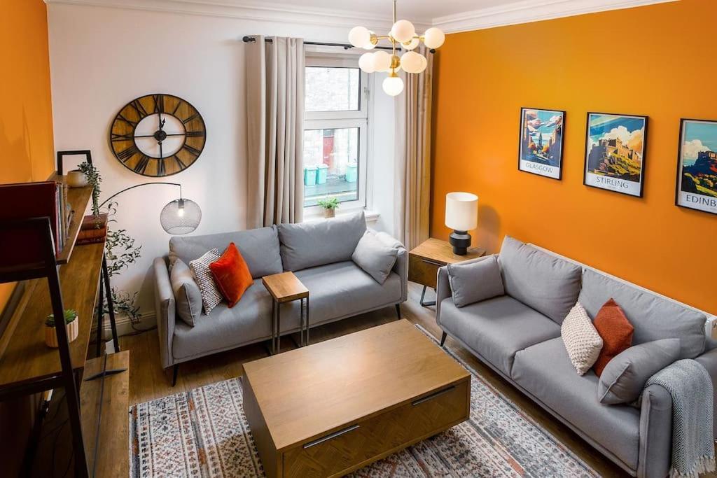 The Stylish 3-Bedroom Maisonette Retreat Stirling Buitenkant foto
